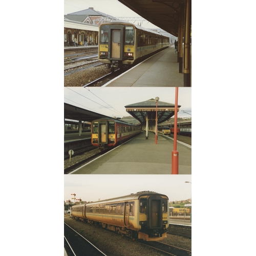 57 - Railway. Modern Traction. An assortment of approx. 300, colour and black and white prints, mainly po... 