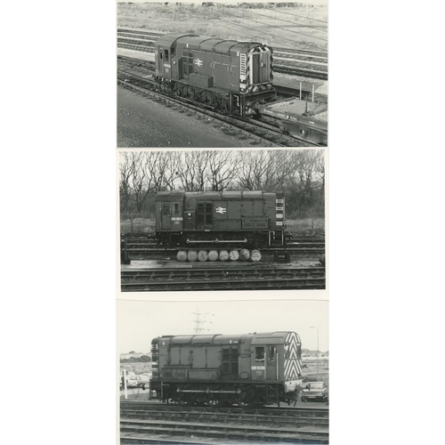 58 - Railway. Modern Traction. An assortment of approx. 250, colour and black and white prints, mainly po... 