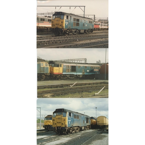 58 - Railway. Modern Traction. An assortment of approx. 250, colour and black and white prints, mainly po... 