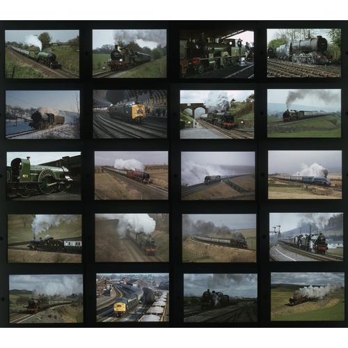 593 - Railway. Preserved Steam & Modern traction. A large collection of approx. 935 x 35mm, colour slides,... 