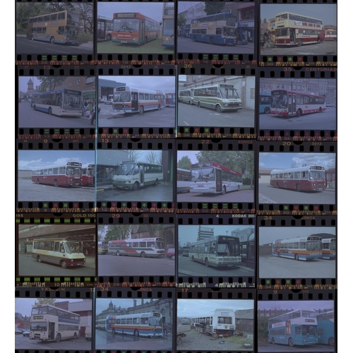 6 - U.K. Bus. A collection of approx. 100 x 35mm, individual, original colour negatives. The negatives f... 