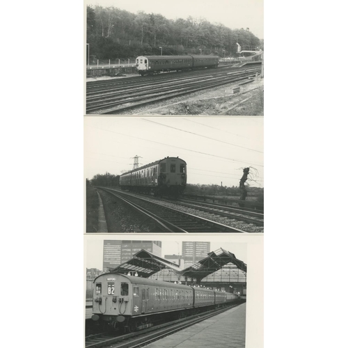 61 - Railway. Modern Traction. An assortment of approx. 195, colour and black and white prints, mainly po...