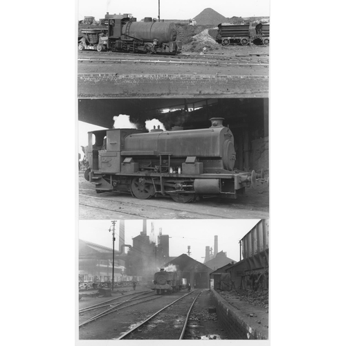 63 - Railway. Industrial. A very good assortment of approx. 400, black and white, postcard and smaller si... 