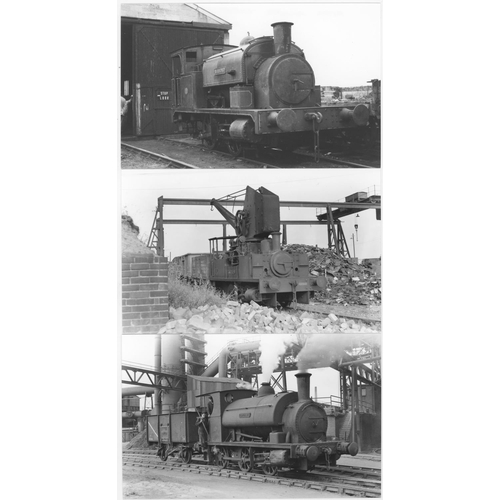 63 - Railway. Industrial. A very good assortment of approx. 400, black and white, postcard and smaller si... 