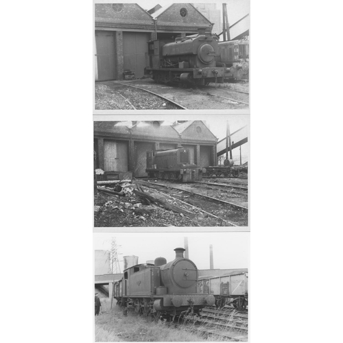 63 - Railway. Industrial. A very good assortment of approx. 400, black and white, postcard and smaller si... 