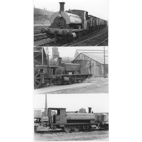 64 - Railway. Industrial. A very good assortment of approx. 350+, black and white, postcard size prints. ... 