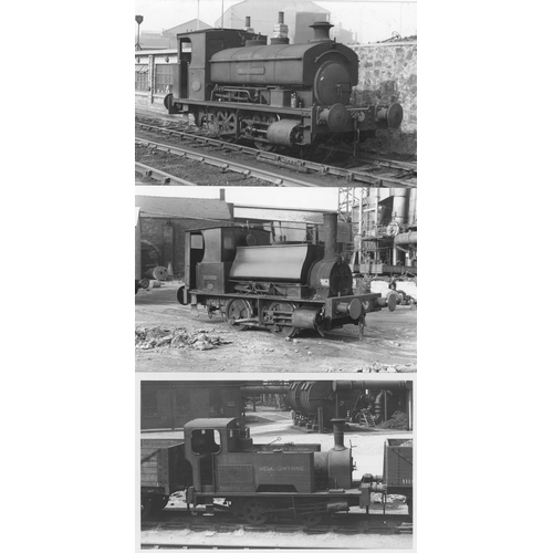 64 - Railway. Industrial. A very good assortment of approx. 350+, black and white, postcard size prints. ... 