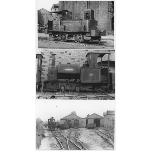 64 - Railway. Industrial. A very good assortment of approx. 350+, black and white, postcard size prints. ... 