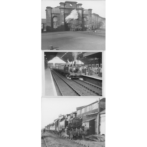 75 - Railway. B.R. Steam. A large assortment of approx. 1200, black and white, mainly 3