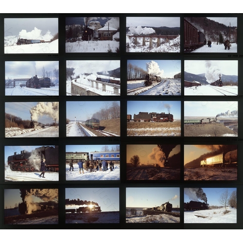 184 - Railway. Overseas Traction - UKRAINE. A good selection of approx. 330 x 35mm, colour slides, all on ... 