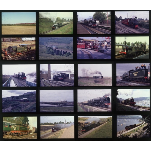 239 - Railway. Heritage Railways. A large collection of approx. 1500 x 35mm, colour slides, on Agfachrome ... 