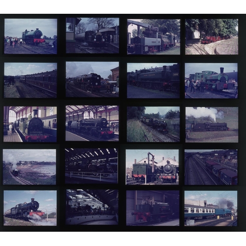 240 - Railway. Heritage Railways. A large selection of approx. 1200+ x 35mm, original colour slides, mainl... 