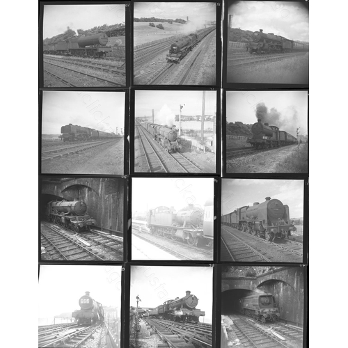 252 - Railway. L.M.S. post grouping. A rare collection of approx. 70 x 2