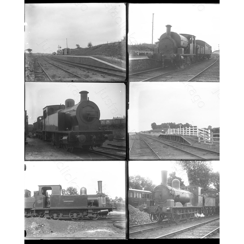 260 - Railway. Casserley Pre-Grouping. A small collection of approx. 41, large format GLASS negatives, ex ... 