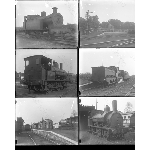 260 - Railway. Casserley Pre-Grouping. A small collection of approx. 41, large format GLASS negatives, ex ... 