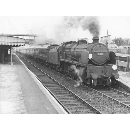 263 - Railway. B.R. Steam. A collection of good quality black and white prints, taken from Derek Cross neg... 