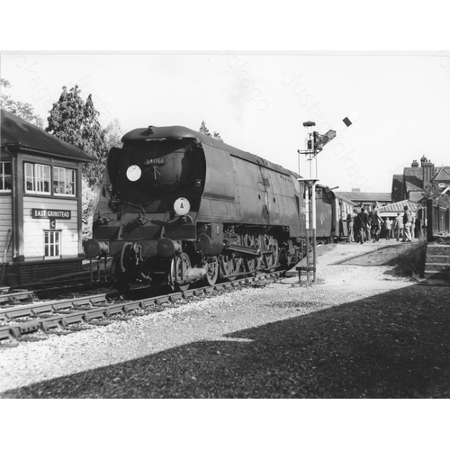 263 - Railway. B.R. Steam. A collection of good quality black and white prints, taken from Derek Cross neg... 