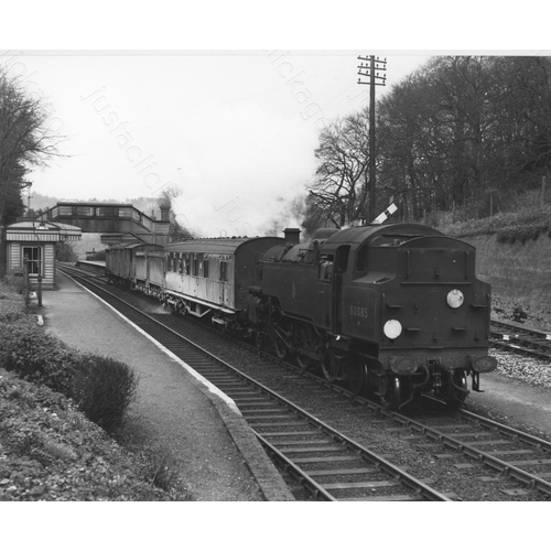 263 - Railway. B.R. Steam. A collection of good quality black and white prints, taken from Derek Cross neg... 