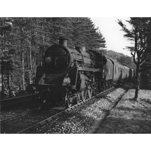 263 - Railway. B.R. Steam. A collection of good quality black and white prints, taken from Derek Cross neg... 