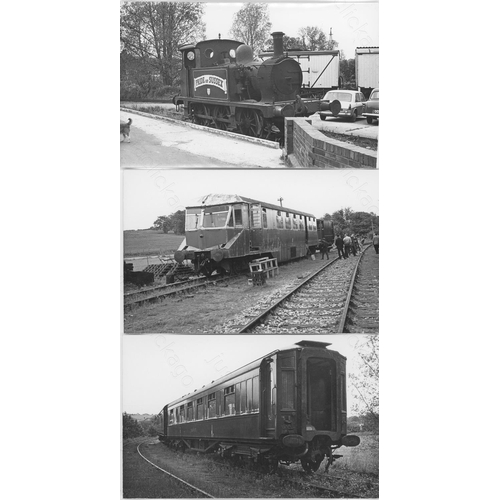 268 - Railway. B.R. Steam. A collection of approx. 120, black and white prints, in assorted sizes, ranging... 