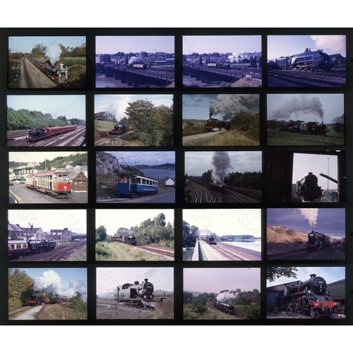 270 - Railway. Heritage Railways. A very large selection of approx. 2400 x 35mm, colour slides, mostly on ... 