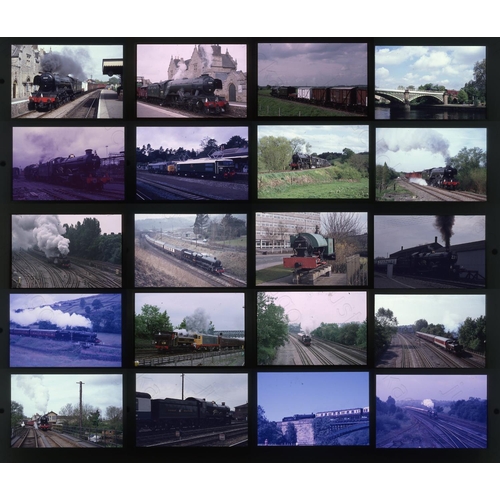 270 - Railway. Heritage Railways. A very large selection of approx. 2400 x 35mm, colour slides, mostly on ... 