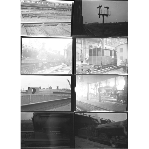 304 - Railway. Post Grouping, pre B.R.. A small collection of approx. 43 medium format, black and white ne... 