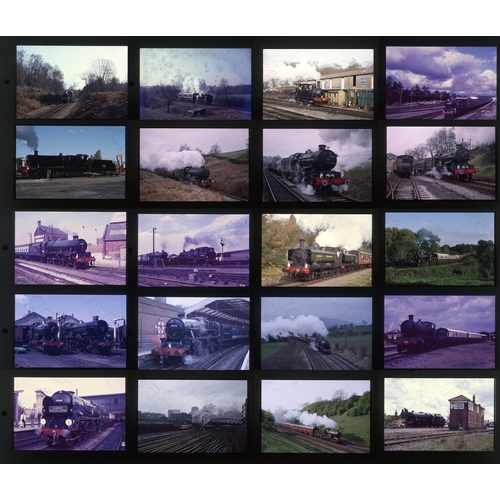 314 - Railway. Heritage Railways. A very large selection of approx. 2400 x 35mm, colour slides, mostly on ... 