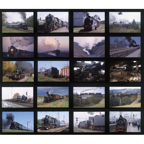 327 - Railway. Overseas Traction. A small collection of approx. 265 x 35mm, colour slides, mainly on Fuji ... 