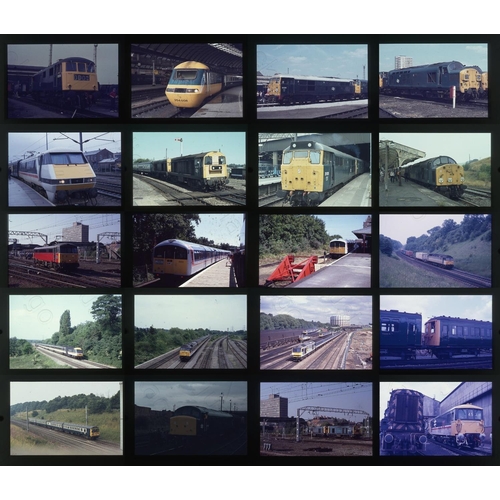 331 - Railway. Modern Traction. A good collection of approx. 480 x 35mm, colour slides, mainly on Agfa fil... 