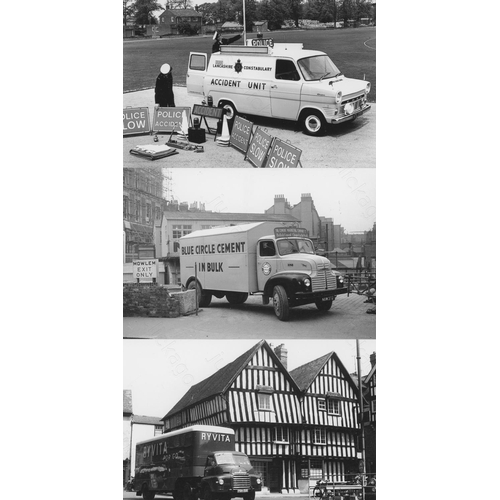 363 - Vintage Lorries and Road Vehicles. An excellent collection of approx. 450, mostly black and white, p... 