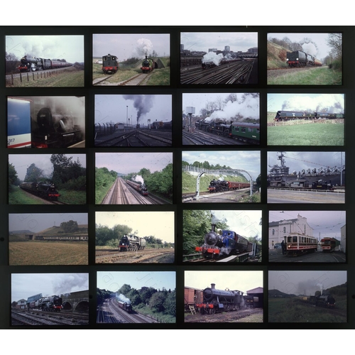 379 - Railway. Heritage Railways. A very large selection of approx. 2400 x 35mm, colour slides, mostly on ... 