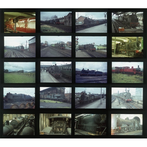 411 - Railway. Overseas Traction - Ireland. A small collection of approx. 39 x 35mm, colour slides, on Agf... 