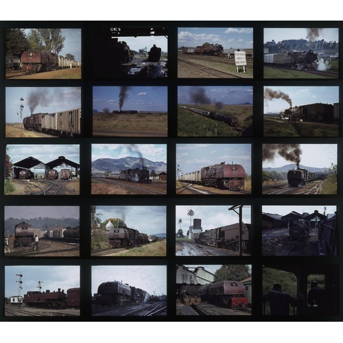 414 - Railway. Overseas Traction - Kenya. A collection of approx. 130 x 35mm, colour slides, on Agfa film ... 