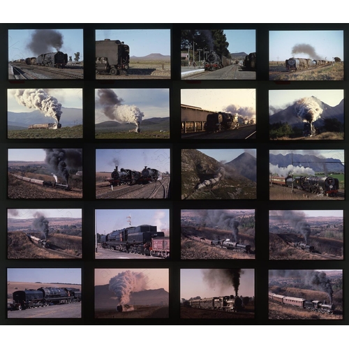 415 - Railway. Overseas Traction - South Africa. A small collection of approx. 72 x 35mm, colour slides, o... 