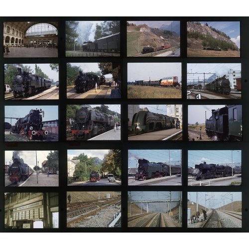 420 - Railway. Overseas Traction - European Miscellany. A collection of approx. 200 x 35mm, colour slides,... 