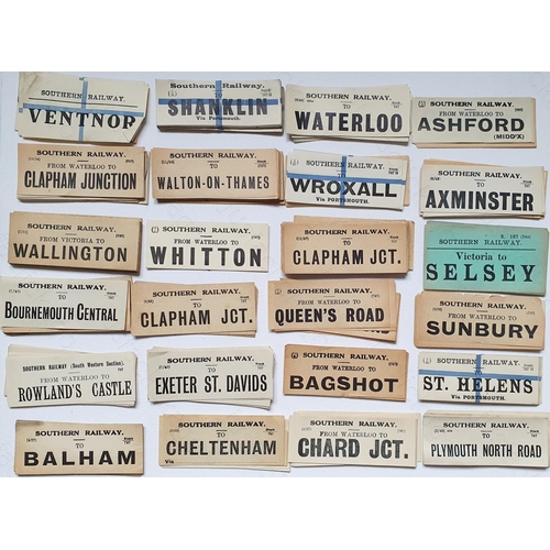 428 - Railway. Luggage Labels. A collection of approx. 2000+ 