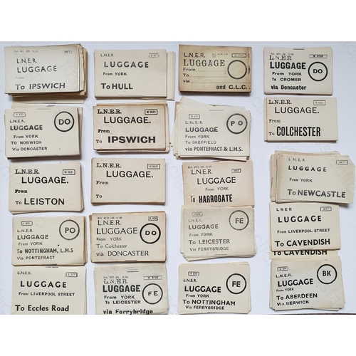 429 - Railway. Luggage Labels. A collection of approx. 2000+ 