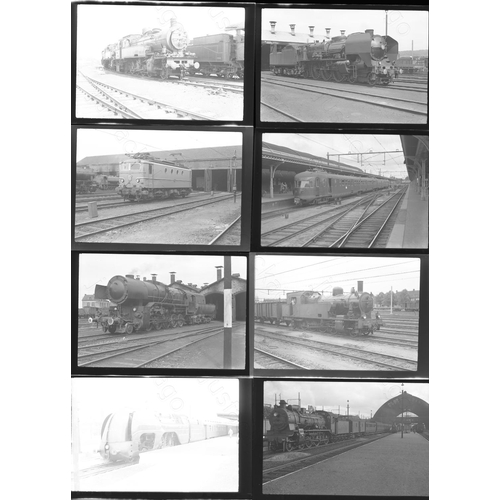 430 - Railway. Overseas Traction. A small collection of 25 medium format, black and white negatives. The n... 