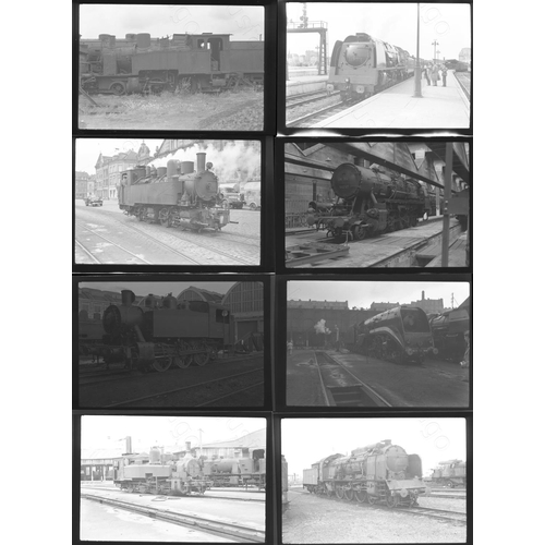 430 - Railway. Overseas Traction. A small collection of 25 medium format, black and white negatives. The n... 