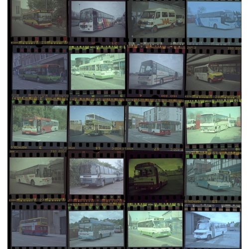 447 - U.K. Bus. A selection of approx. 100 x 35mm, individual, colour negatives. The negatives feature a v... 