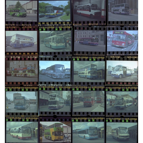 448 - U.K. Bus. A selection of approx. 100 x 35mm, individual, colour negatives. The negatives feature a v... 