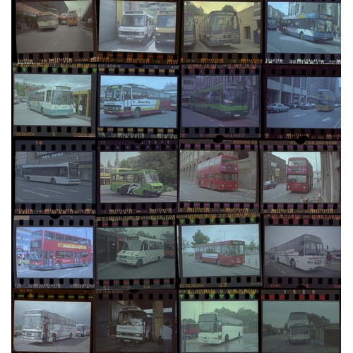 449 - U.K. Bus. A selection of approx. 100 x 35mm, individual, colour negatives. The negatives feature a v... 