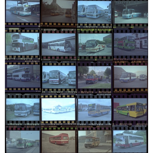 450 - U.K. Bus. A selection of approx. 100 x 35mm, individual, colour negatives. The negatives feature a v... 