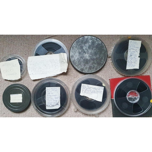 477 - Railway. Cine Film-B.R. Steam. Eight reels of 8mm colour or black and white cine film, in assorted l... 