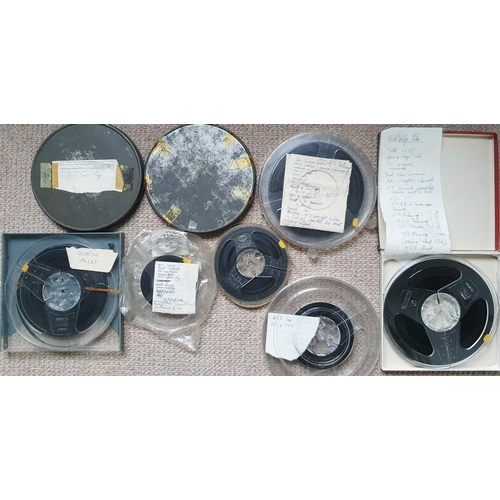 480 - Railway. Cine Film- B.R. Steam. Eight reels of 8mm colour or black and white cine film, in assorted ... 