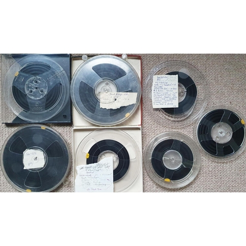 481 - Railway. Cine Film-Overseas. Seven reels of 8mm colour or black and white cine film, in assorted len... 