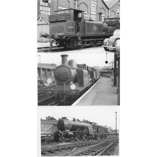 484 - Railway. B.R. Southern Locomotives-Named and Unnamed. A superb collection of commercial black and wh... 