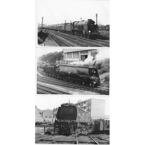 484 - Railway. B.R. Southern Locomotives-Named and Unnamed. A superb collection of commercial black and wh... 