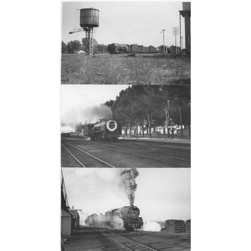 492 - Railway. Overseas Traction - SOUTH AFRICA. A collection of approx. 250, black and white, postcard si... 